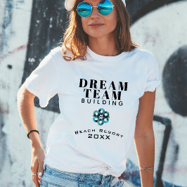 Logo-Mitarbeiter von Dream Team Gebäude Company T-Shirt