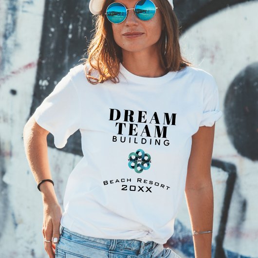 Logo-Mitarbeiter von Dream Team Gebäude Company T-Shirt