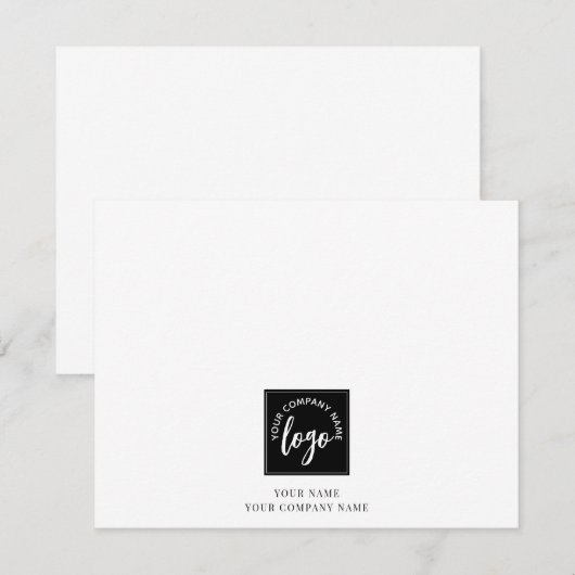 Logo Mitteilungskarte (Vorne/Hinten)