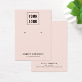 Logo Modern Simple Earring Display (Schreibtisch)
