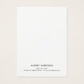 Logo Modern Simple Earring Display (Rückseite)