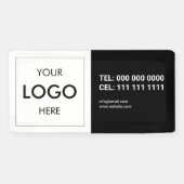 Logo Modernes Berufliches Banner (Horizontal)