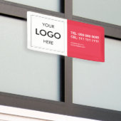 Logo Modernes Berufliches Banner (Draußen Gebäude)