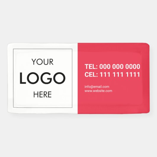Logo Modernes Berufliches Banner (Horizontal)