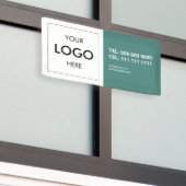 Logo Modernes Berufliches Banner (Draußen Gebäude)