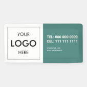 Logo Modernes Berufliches Banner (Horizontal)