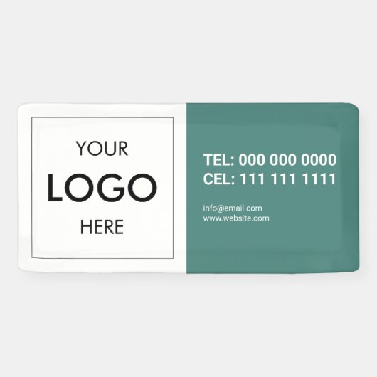 Logo Modernes Berufliches Banner (Horizontal)