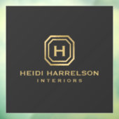 Logo-Monogramm für die Glaxbox Fensteraufkleber (Blatt 3)