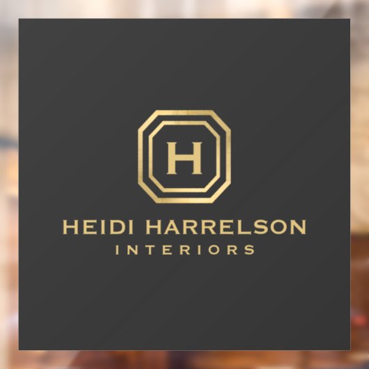 Logo-Monogramm für die Glaxbox Fensteraufkleber (Blatt 2)