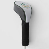 Logo-Monogramm für elegante Golfer Golf Headcover (angewinkelt)