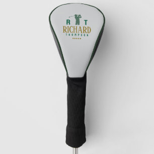 Logo-Monogramm für elegante Golfer Golf Headcover