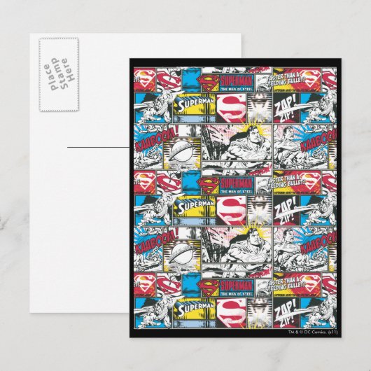 Logo-Muster 2 Postkarte (Vorne/Hinten)