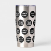 Logo-Muster für benutzerdefinierte Unternehmen sch Thermobecher (Rückseite)