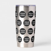 Logo-Muster für benutzerdefinierte Unternehmen sch Thermobecher (Vorderseite)