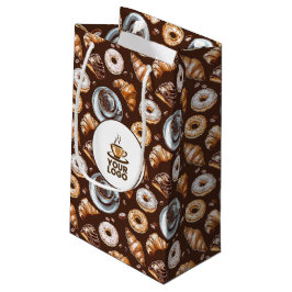 Logo-Muster für das Coffee Bakery Coffee Café Kleine Geschenktüte