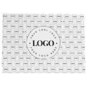 Logo-Muster für Großunternehmen und kleine Unterne Große Geschenktüte (Rückseite)