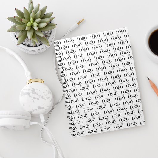 Logo-Muster für kundenspezifische Rectangle Busine Notizblock