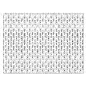 Logo-Muster für kundenspezifische Rectangle Busine Tischdecke (Vorderseite (Horizontal))