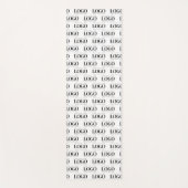 Logo-Muster für kundenspezifische Rectangle Busine Yogamatte (Vorderseite)