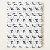 Logo-Muster für kundenspezifische Unternehmen Schw Planer (Rückseite)