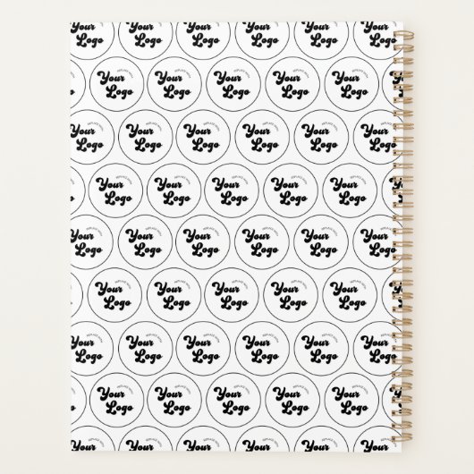 Logo-Muster für kundenspezifische Unternehmen Schw Planer (Rückseite)