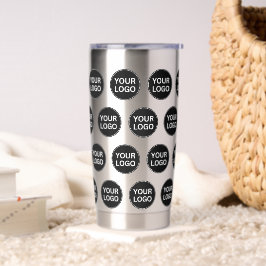 Logo-Muster für kundenspezifische Unternehmen Thermobecher