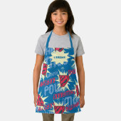 Logo-Muster für Superman Schürze (Insitu)