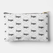 Logo-Muster für Werbemarken für Unternehmen Zubehörtasche (Rückseite)