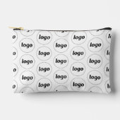 Logo-Muster für Werbemarken für Unternehmen Zubehörtasche (Vorderseite)