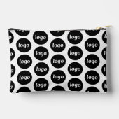 Logo-Muster für Werbemarken für Unternehmen Zubehörtasche (Rückseite)