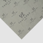 Logo-Muster für Werbemarken Seidenpapier (Ausschnitt)