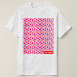 Logo-Muster vaporwave T-Shirt