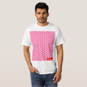 Logo-Muster vaporwave T-Shirt (Vorne ganz)