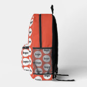Logo-Muster Werbeaktion Bedruckter Rucksack (Rechts)