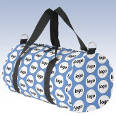 Logo-Muster Werbeaktion Blue Duffle Bag