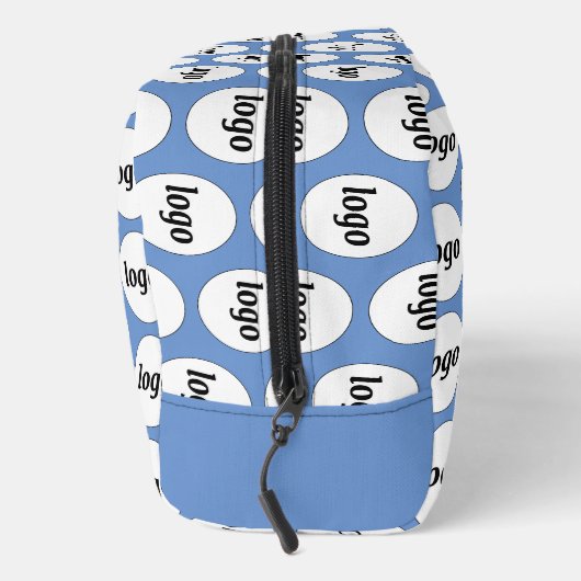 Logo-Muster Werbeaktion Blue Waschbeutel (Rechts)