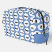Logo-Muster Werbeaktion Blue Waschbeutel (Rechte Ecke)