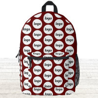 Logo-Muster Werbeaktion Business Burgundy Red