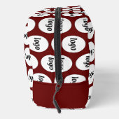 Logo-Muster Werbeaktion Business Burgundy Red Waschbeutel (Rechts)