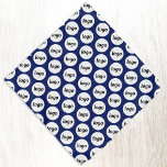 Logo-Muster Werbeaktion Navy Blue Halstuch<br><div class="desc">Fügen Sie Ihr eigenes Logo zu diesem einfachen Fliesenmuster für ein Werbeprodukt für Ihr Unternehmen hinzu. Tragen Sie sie selbst,  geben Sie sie Ihrem Hund,  Ihren Mitarbeitern und Mitarbeitern als Teil ihrer Uniform,  oder Ihren Kunden und Kunden und ihren Haustieren. Ideal für Messen und Firmenveranstaltungen.</div>