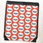Logo-Muster WerbeBranding-Unternehmen Orange Sportbeutel<br><div class="desc">Fügen Sie diesem Design Ihr eigenes Logo hinzu. Minimalistisch und beruflich. Ideal für ein Werbeprodukt für Ihr Team,  Mitarbeiter,  Mitarbeiter,  Kunden und Kunden. Ideal für Messen und Firmenveranstaltungen. Weitere Versionen finden Sie in der Auflistung.</div>