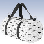 Logo-Muster Werbegeschäft Duffle Bag<br><div class="desc">Fügen Sie diesem Design Ihr eigenes Logo hinzu. Minimalistisch und beruflich. Ideal für ein Werbeprodukt für Ihre Mitarbeiter,  Mitarbeiter,  Kunden und Kunden. Ideal für Messe-,  Reise-,  Firmen- oder Sportveranstaltungen und Geschenke. Weitere Versionen finden Sie in der Auflistung.</div>