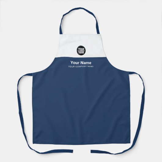 Logo, Name, Unternehmen Beruflich Schürze (Vorderseite)