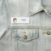Logo-Nametag Namensschild (Beispiel)