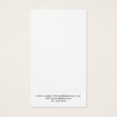 Logo Necklace Juwelier-Display-Karte (Rückseite)