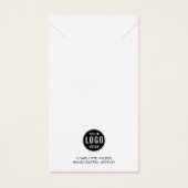 Logo Necklace Juwelier-Display-Karte (Vorderseite)