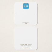 Logo-Necklace-Square-Anzeiger hinzufügen (Vorne & Hinten)