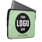 Logo-Neopren-Notebook-Sieb - 13 Zoll Laptopschutzhülle (Vorne Rechts)