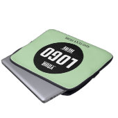 Logo-Neopren-Notebook-Sieb - 13 Zoll Laptopschutzhülle (Vorne Knopf)