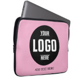 Logo-Neopren-Notebook-Sieb - 13 Zoll Laptopschutzhülle (Vorne Rechts)